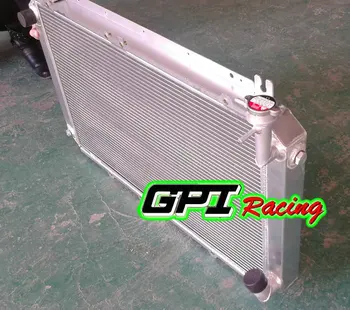 GPI Racing hliníkový radiátor pre Nissan GQ PATROL Y60 4.2 L Benzínu MT TB42S TB42E + hadica