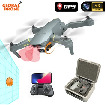 GPS Drone 4K/6K HD Kamera Quadrocopter EXA MAX s Nastaviteľným Gimbal Quadcopter Mini Postupujte podľa Mňa Hučí RC Prekážkou Snímanie Dron