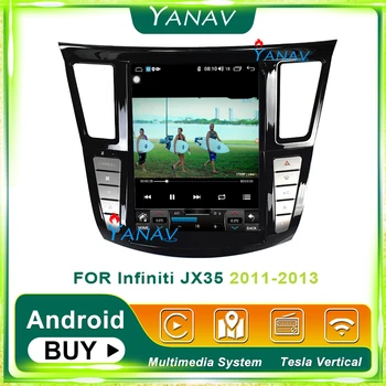 GPS navigácia auto stereo-Infiniti JX35 2011-2013 auto video, multimediálne DVD prehrávač tesla vertikálneho displeja autorádia, MP3 prehrávač