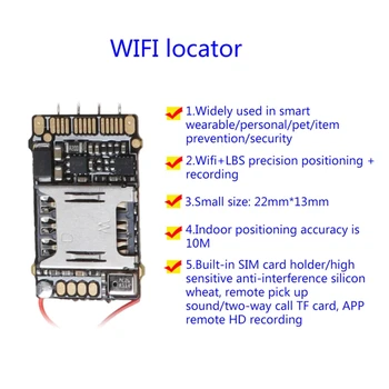 GPS Tracker GSM-GPS Wifi LBS Locator Zadarmo Web Sledovania APLIKÁCIE Hlasový Záznamník ZX620 MOL
