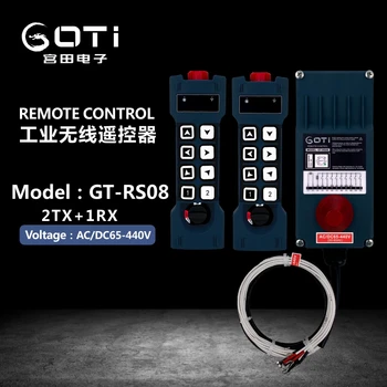 GT-RS08 Priemyselné Rádio Bezdrôtový Žeriav Zdvihnúť Diaľkové Ovládanie, 8 Kanálov Prepínanie Nahradiť TELECRANE UTING F24-8S F23-A++ Pre