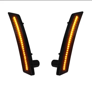 Gtinthebox 2 ks Euro Dymu Objektív Prednej Amber LED Bočné Obrysové Svetlo Pre MINI Cooper R55 R56 R57 R58 označenie špecifického rizika r59 R60 R61 podbehmi Lampy