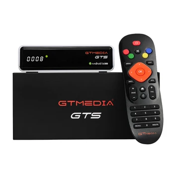 GTMEDIA GTS Satelitný Prijímač DVB-S2, Android 6.0 4K H. 265 HDR Smart TV BOX Bluetooth 2G/8GB BT4.0 Set-Top Box Č App