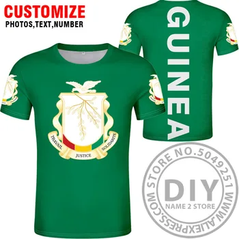 GUINEA Gin T Shirt Foto Oblečenie Tlač Tshirts Logo Respirant 3D 4XL 5XL Veľké Veľkosti 6XL Nie Fade Nie je Krakovaný Tričko Jersey Bežné