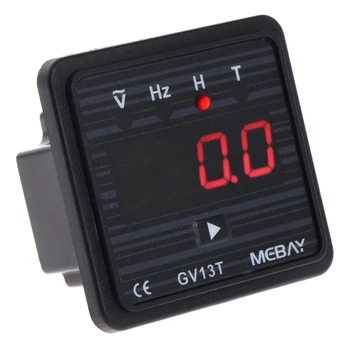 GV13T AC220V Generátor Digitálny Voltmeter Frekvencia Hodinu Test Panel Meter