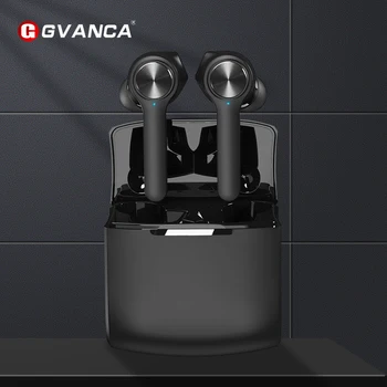 GVANCA T11 Bezdrôtové Bluetooth Slúchadlá V5.0 Touch Ovládania Stereo Slúchadlá HD hovoriť s 800mAh batérie