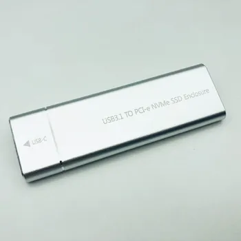 H1111Z HDD Enclosure M. 2 NVME SSD Veci/Box HD USB napájací Adaptér Pevného Disku Prípade Pevný Disk Box M. 2 SSD USB Adaptér SSD M2 Typ C Prípad