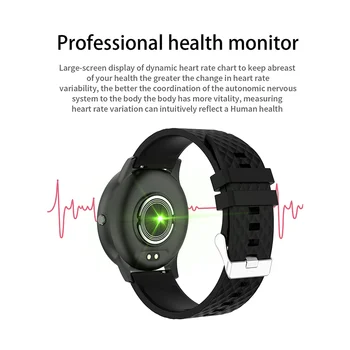 H3 Smart Hodinky LED Srdcovej frekvencie Fitness Tracker Inteligentný Náramok Krvný Tlak Nepremokavé Športové Hodinky pre Mužov, Ženy Smartwatch