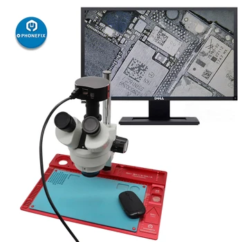 H300 HDMI Priemyselné Meranie Mikroskopom Videa Digitálny Full HD 4K Presnosť Merania Fotoaparátu s Slobodného Softvéru