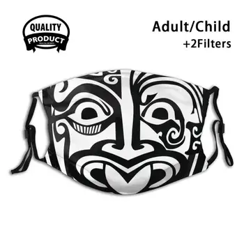 Haka Proti Prachu, Filter Muži, Ženy, Deti, Dievča, Chlapec Teens Úst Masky Maori Haka War Cry Rugby Na Novom Zélande Kiwi Tiki Okcthunder