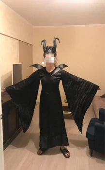 Halloween Party Pre Dospelých Žien Fantasia Sexy Maleficent Kostým Šípková Ruženka Zlého Čarodejnice Cosplay Maškarný