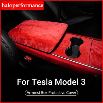 Haloperformance Model3 Auto Opierkou Box Ochranný Kryt Pre Tesla Model 3 Ústrednej Kontrolnej Kryt Modelu Tri Príslušenstvo 2020