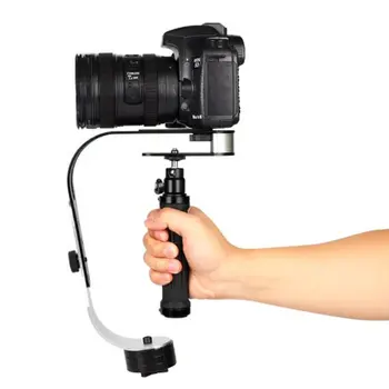 Handheld Video Stabilizátor Fotoaparátu, Stabilizátor pre Canon, Nikon, Sony Kameru Gopro Hero Telefón DSLR Smartphone Gimbal Stabilizátor