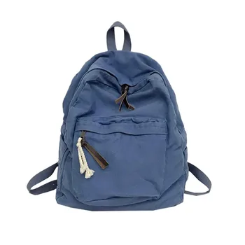 Harajuku plátno vodotesný batoh pre ženy, 15.6-palcový notebook batoh, školské tašky pre dospievajúce dievčatá, muži cestovné batohy