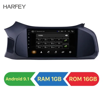 Harfey Android 9.1 9 palcový autorádia pre 2012-2019 Chevrolet Corvette Front Podporu SWC Carplay DVR 3G Siete Auto Multimediálny prehrávač