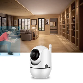 HD 1080P Cloud Bezdrôtová IP Kamera PTZ 4X Digitálny Zoom Automatické Sledovanie Ľudských Home Security CCTV Siete Wifi Kamera Motion Detect