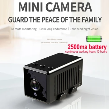 HD 1080p Mini Wifi Mikro Kamera Noc Verzia Mini Akčné Kamery ip Snímač pohybu Videokamera Hlas, Video Rekordér Malých Ip Kamery