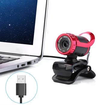 HD Webcam USB2.0 Mini Počítač PC, Notebook, Web Kamera, Auto Focus Video Hovor s Mikrofónom Hrať Web Kameru Pre Video Konferencie