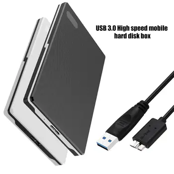 HDD Prípade 2.5 SATA na USB 3.0 Adapter Pevný Disk Prípade SSD Disk Podporu 2TB HDD Disk HD Externý HDD Enclosure Pohon podvozku