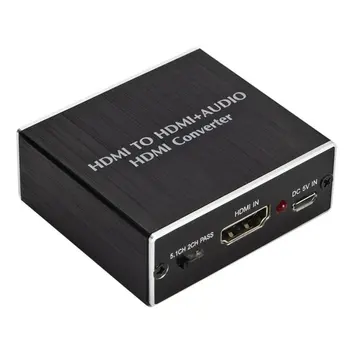 HDMI Audio splitter 4Kx2K/3D Stereo Surround Zvuk Vlákniny 5.1 Dekódovanie Audio Converter Extractor Audio Splitter Adaptér