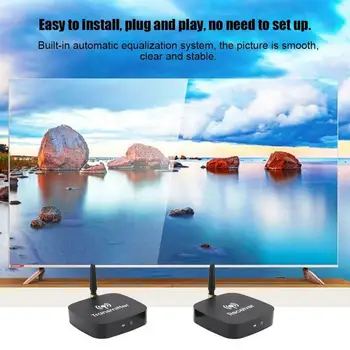 HDMI H264 bezdrôtový vysielač Extender je Audio a video v HD prijímača Modul Notebook pripojený k projektorom