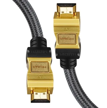 HDMI HDMI Cavo di 1 m 2 m 3 m 5 m 10 m Maschio a Maschio di Alta HDMI 4 K 3D 1080 P na Tablet Videokamera MP4 DVD