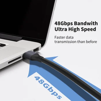 Hdmi kábel hdmi 2.1 Ultra high speed 48Gbps 8k@60Hz 4K@120Hz pre apple tv PS5 prenosný počítač dataprojektor 2.0 hdmi 4k 8k kábel