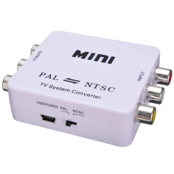 HDMI2AV Video Converter Box PAL NTSC, NTSC na PAL Adaptér Mini Converter Bi-directional TV Systém Switcher