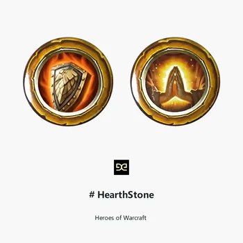 Hearthstone Star Odznak Brošňa Pre Mužov, Ženy Kolíky Tlačidlo WOW Heroes Of Warcraft Brošňa Batoh Príslušenstvo