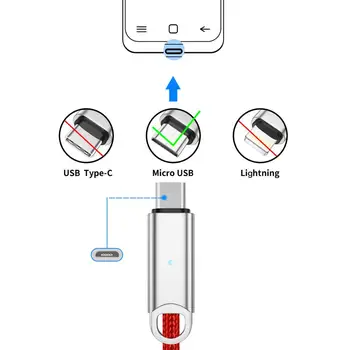 HEEMAX 3A Nylon Micro USB Kábel Rýchle Nabíjanie USB pre Samsung Xiao LG Android Micro USB Mobilný Telefón Kábel