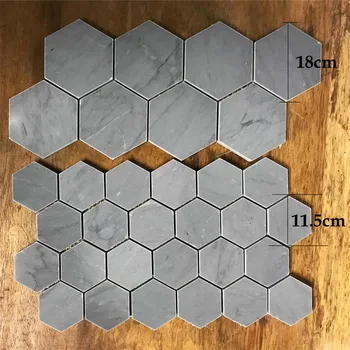 Hexagon betónové dlaždice silikónové formy cementu tehlovej steny formy, TV joj, dlaždice plesní