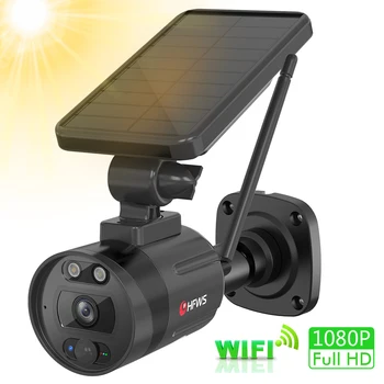 HFWS 1080P Solárne ip Kamera wifi Bezdrôtové Solárne Bezpečnostné Kamery Vonkajšie Nepremokavé PIR detektor Pohybu Bezpečnostné CCTV