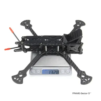 HGLRC Sektor Freestyle Rázvor 226/260/296mm Rameno 5mm 3 K Uhlíkových Vlákien Rám Auta Pre RC Drone FPV Racing