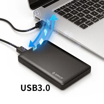 HHD Box USB 3.0, SATA HD Box HDD 2.5 palcový Pevný Disk Externý Kryt Prípade 2TB Prenos Dát Zálohovanie Nástroj Pre PC, Notebook