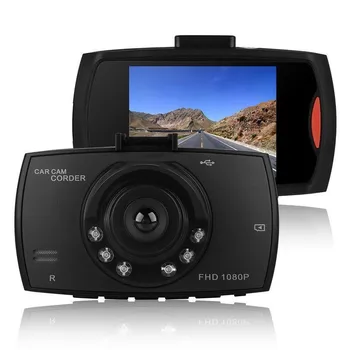 High Definition 720P Vozidla DVR Kamera Video 2,4-Palcový displej LCD, Nočné Videnie Vozidla Fotoaparát, Kamera Nočného Videnia