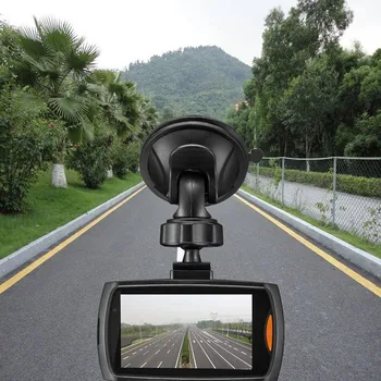 High Definition 720P Vozidla DVR Kamera Video 2,4-Palcový displej LCD, Nočné Videnie Vozidla Fotoaparát, Kamera Nočného Videnia