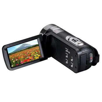 High-definition DV videokamera 3 palcový dotykový LCD displej interpolovaných pixel 20 miliónov digitálneho fotoaparátu