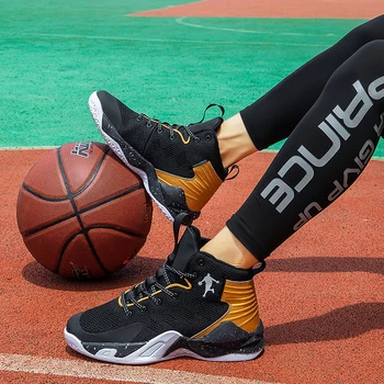 High-top Jordánsko Basketbalové Topánky pánske Odpruženie Basketbalové Tenisky Muž Zapatos Hombre Priedušná Vonkajší Športová Obuv