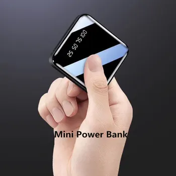 Higt 20000mAh Mini Power Bank Nepremokavé Nabíjačku Dual USB Externá Nabíjačka Powerbank pre Xiao mi iPhone 8 x Samsung