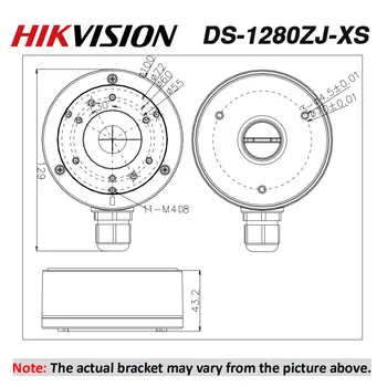Hikvision Pôvodné CCTV Konzolu DS-1280ZJ-XS za DS-2CD2045FWD-I DS-2CD2085FWD-I DS-2CD2085G1-I IP Kamera spojovacej skrinke