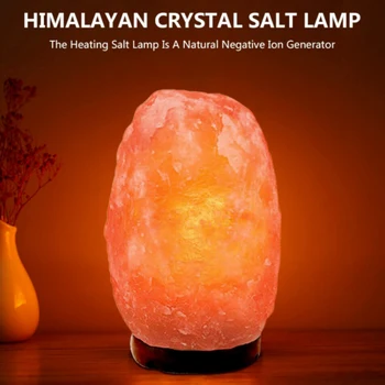 Himalájska Soľná Lampa na Čítanie Rock Crystal Relax Lampa Strana 7-9 kg
