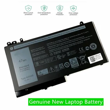 HKFZ Gneuine Nové NGGX5 Notebook Batéria Pre DELL Latitude E5270 E5470 M3510 E5570 E5550 E5570 JY8D6 954DF 0JY8D6 11.4 V 47WH