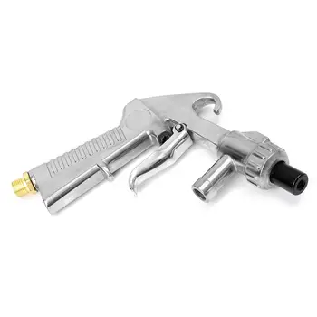 HLZS-Air Sandblaster Sandblasting Výbuch Zbraň+Trysky+Konektor+Trubice Derusting Tool Kit