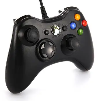 HobbyLane Káblové USB Gamepad Herný ovládač pre Xbox 360 / PC s Windows xp/vista/Windows 7/8 Káblové Hra Rukoväť