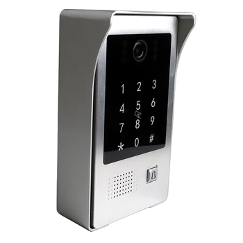 HomeEye 800TVL Video Dvere Telefónne Vonkajšie Hovor Panel iba Klávesnica + RFID kariet 4-Wired(84217EPC)