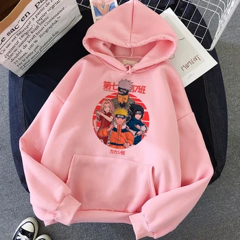 Hoodies Unisex Naruto Harajuku Japonské Anime Uchiha Itachi Vytlačené Hoodie Muž Streetwear Módy Voľné Bežné Mikina Kabát