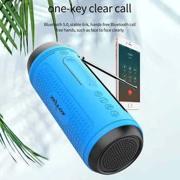 HORLIVEC A1 Prenosné Bezdrôtové Bluetooth Požičovňa Reproduktory Stĺpec Nepremokavé Boombox Soundbar Basový reproduktor handsfree Rádio s Flashligh
