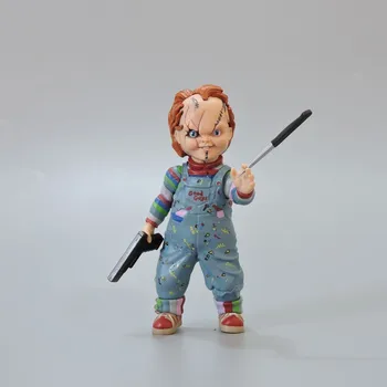 Horúce Detská hra Nevesta Chucky 1/10 Rozsahu Horor Bábika Chucky PVC Akcie Obrázok Hračky 15 CM Kĺbu Môže Hnuteľného