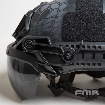 Horúce FMA 3 MM Prilba OP Okuliare, Anti-Fog Objektív Ochranné Masky pre Taktické Rýchlo, Prilby, Masky BK/DE/FG TB1297
