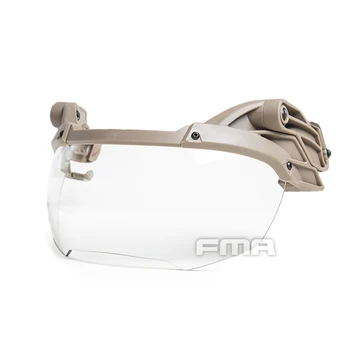 Horúce FMA 3 MM Prilba OP Okuliare, Anti-Fog Objektív Ochranné Masky pre Taktické Rýchlo, Prilby, Masky BK/DE/FG TB1297